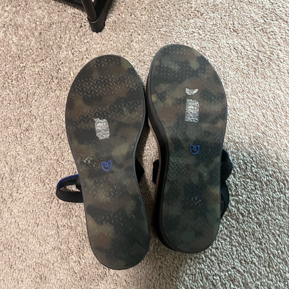 Rothy’s Black Platform Sandals - image 2